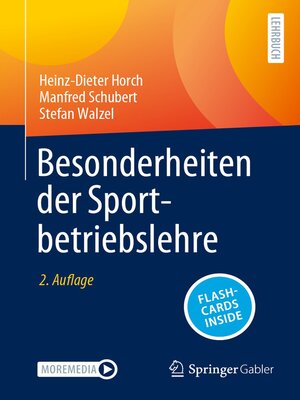 cover image of Besonderheiten der Sportbetriebslehre